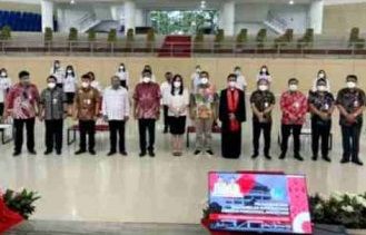 Foto bersama usai pelantikan pejabat fungsional di jajaran Pemerintah Provinsi Sulawesi Utara. (Foto:Istimewa)