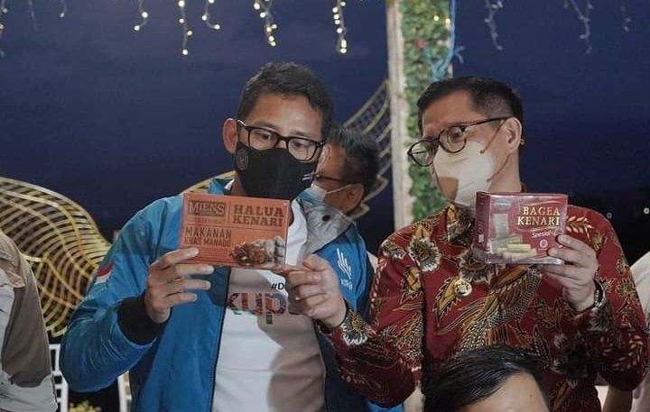 Sandiaga dan Joune Ganda Kolaborasi dalam Komunitas Produk Lokal dan Ekonomi Digital. (Foto:Istimewa)