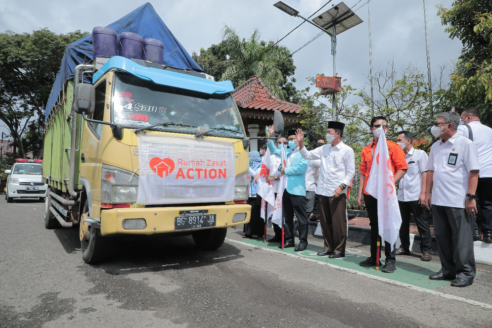 Bantuan gempa pasaman barat