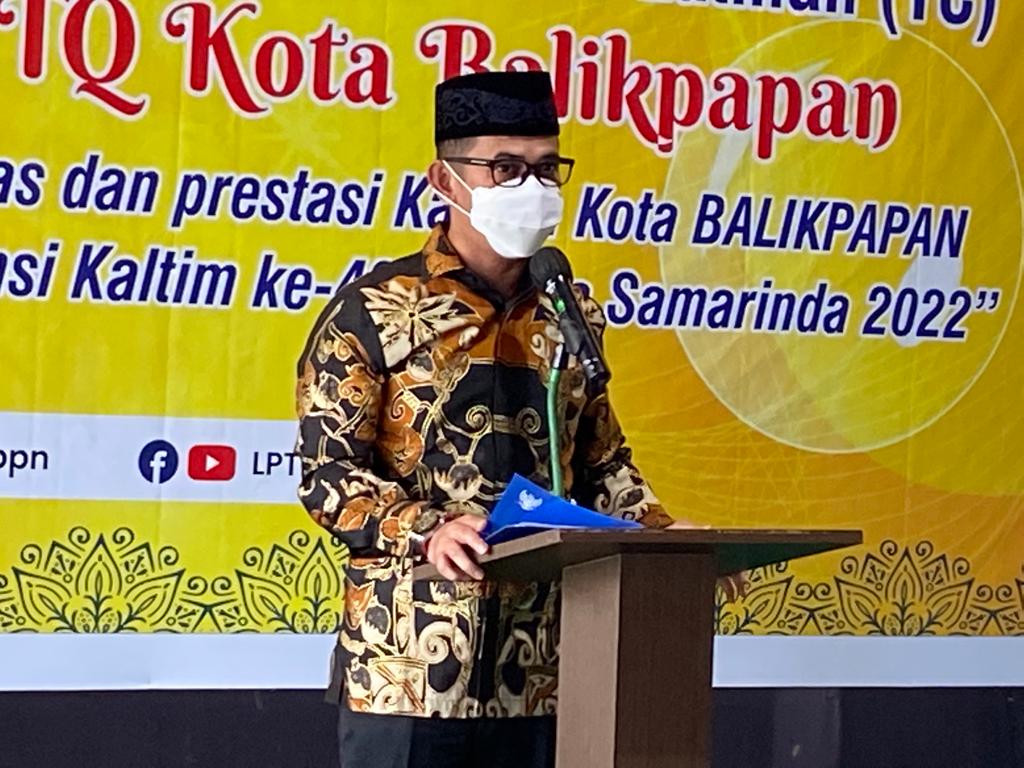 Wali Kota Balikpapan Rahmad Mas'ud meresmikan Training Center, Kamis (3/3/2022) 