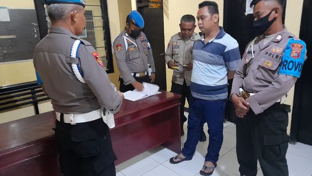 Kasi Propam Polres Ende Bersama Anggotanya Sidak di Sejumlah Polsek Jajaran Polres Ende