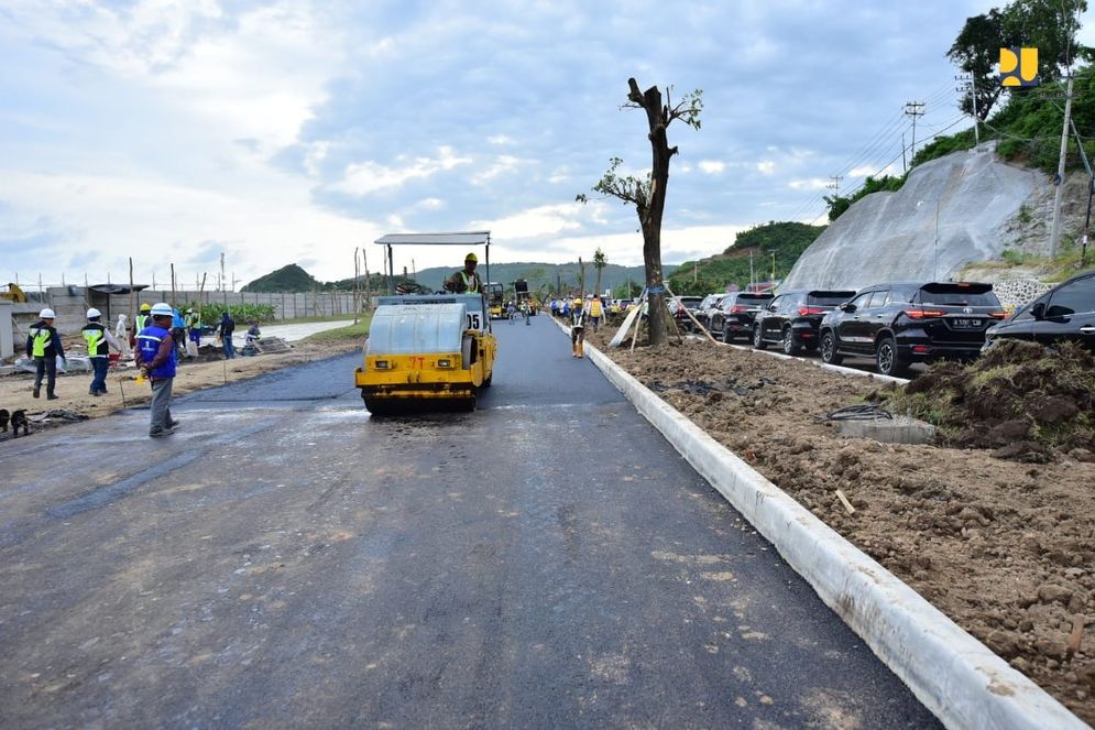 Ilustrasi, Perbaikan Jalan Lintas Timur Sumatra Dikebut Jelang Mudik Lebaran 2022/ Foto: Kementerian PUPR