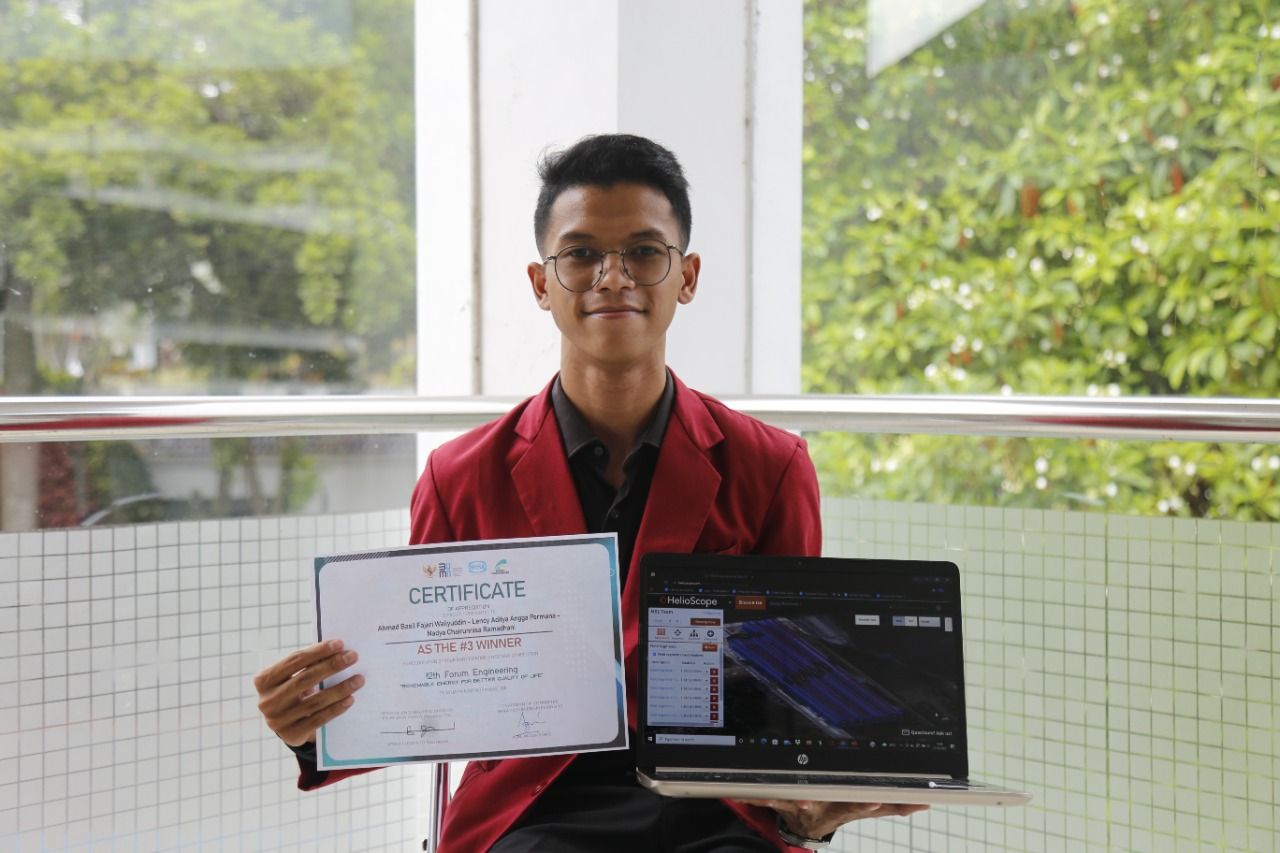 Mahasiswa UMM Raih Juara III Engineering Renewable Design Competitions