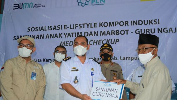 Dukung Tatakarya Jadi Desa Tertib Listrik, YBM PLN Gelar Sosialisasi dan Baksos