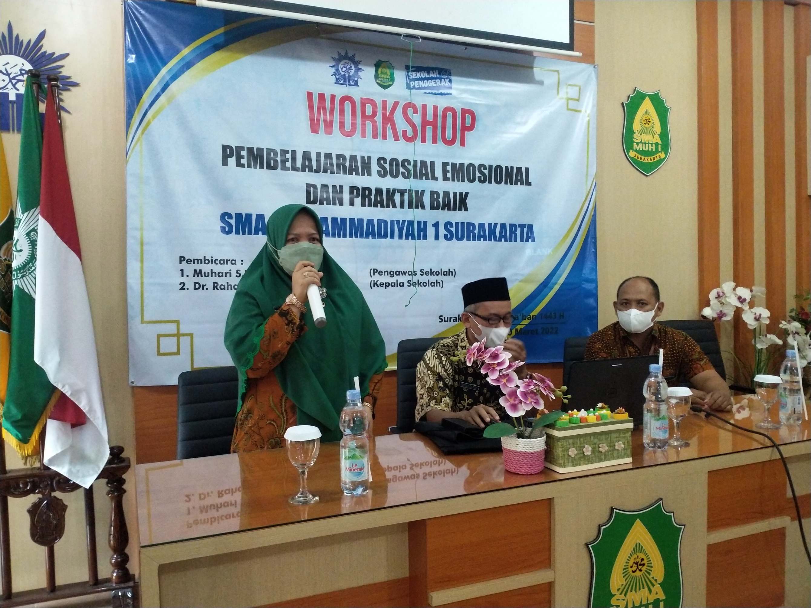 Tingkatkan Pembelajaran, SMA Muhammadiyah 1 Solo Gelar Workshop Pembelajaran Sosial Emosional dan Praktik Baik 