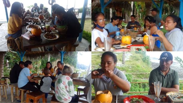 Ketika Keluarga Angelo Berburu Kuliner di Pondok Batu Hijau Penggajawa, Ende