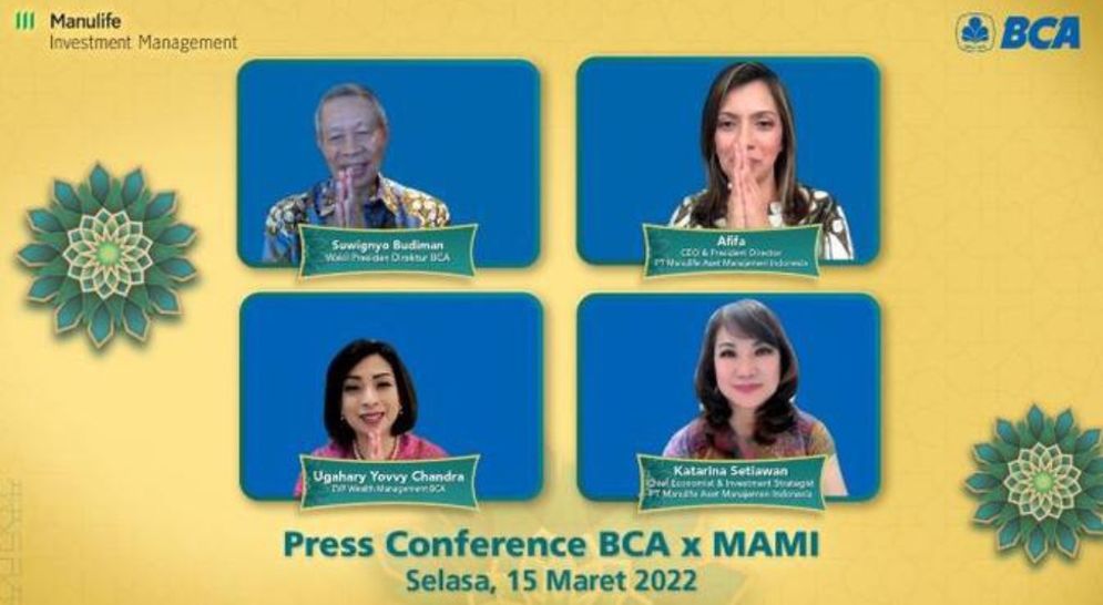 BCA akan mendistribusikan Reksa Dana Manulife Saham Syariah Asia Pasifik Dollar AS (MANSYAF) melalui cabang BCA yang melayani transaksi reksa dana dan aplikasi Welma.