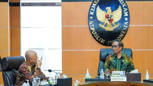 Tindak Lanjuti Penanganan Koperasi Bermasalah, MenKopUKM  Teten Bertemu Menkopolhukam Mahfud MD