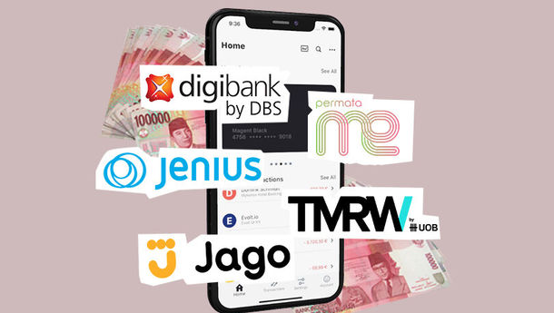 Pilihan 7 Bank Digital Gratis Biaya Admin