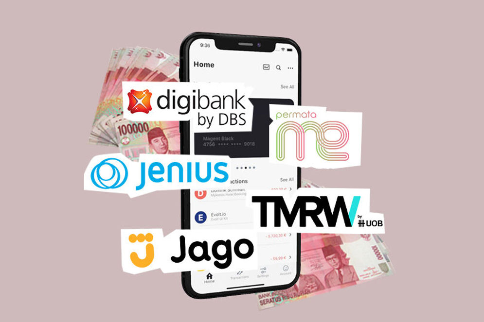 Ilustrasi Bank Digital. 