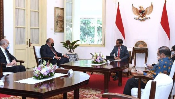 Presiden El-Sisi Undang Presiden Jokowi HadiriKTT Perubahan Iklim  di Mesir yang Digelar November Tahun Ini