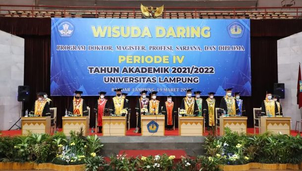 Unila Mewisuda 1.025 Orang Hari Ini