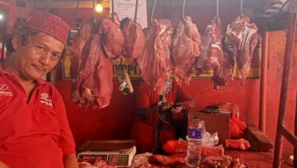 Jelang Ramadan Harga Daging Sapi di Bandar Lampung Mulai Naik