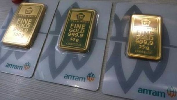 Harga Emas Antam Turun Rp6.000 di Pegadaian pada Kamis, 24 Maret 2022