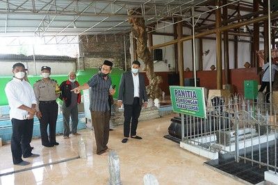 Taman Kota di Kediri Mulai Dibuka, Termasuk Wisata Religi Makam Syekh Al Wasil