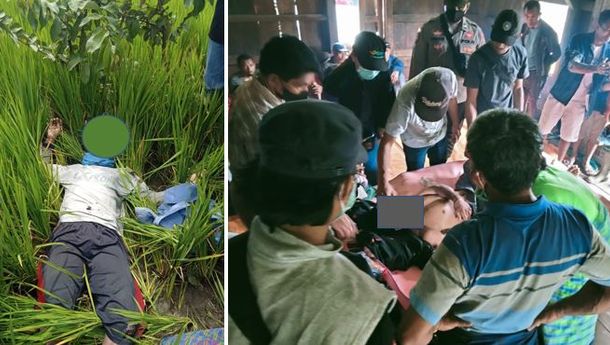 Seorang Warga Kampung Pateng, Manggarai Barat Ditemukan Tidak Bernyawa di Lokasi Persawahan