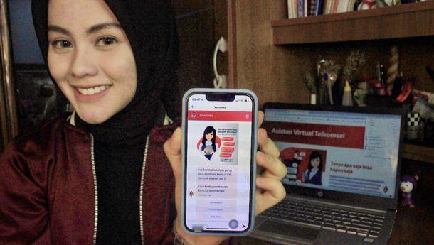 Asisten Virtual Telkomsel Veronika, Solusi Self Service untuk Pelanggan