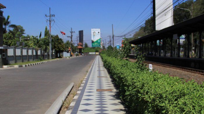 Frontage di Kabupaten Sidoarjo yang belum tersambung semua