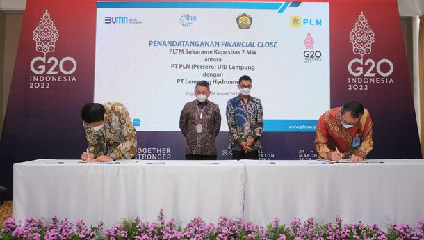 Dongkrak Bauran Energi Bersih, PLN Tambah 2 Pembangkit EBT di Lampung