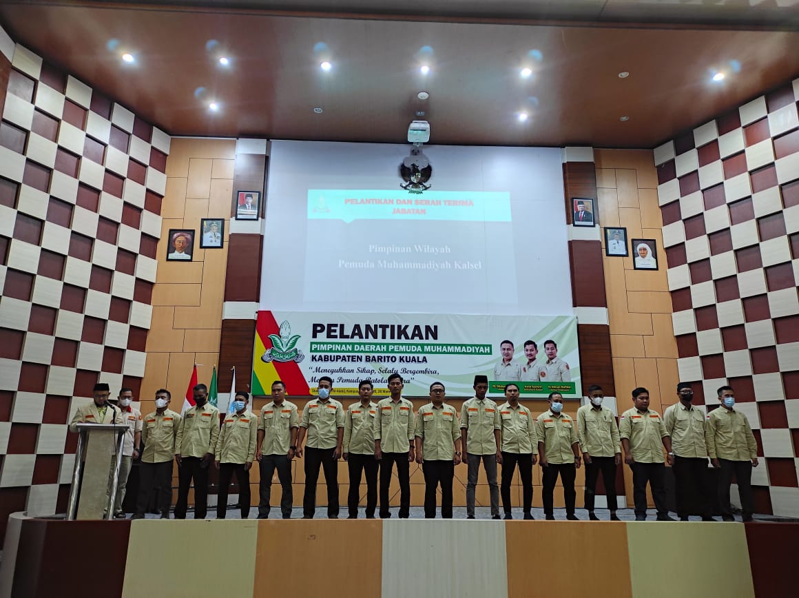 Pelantikan pengurus Pemuda Muhammadiyah Kabupaten Barito Kuala