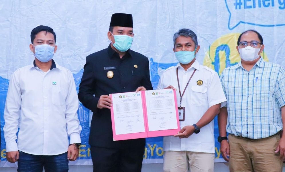 SEKAYU- Sebanyak 2.925 Sambungan Rumah (SR) jaringan gas (Jargas) bumi siap dibangun Pemkab Musi Banyuasin atas dukungan Kementerian ESDM  untuk tiga desa dan satu kelurahan di Kecamatan Bayung Lencir. 