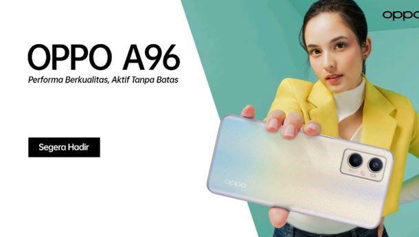 OPPO A96, Perangkat Baru OPPO Segera Meluncur di Indonesia