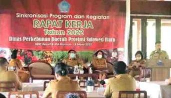 Rapat Kerja Dinas Perkebunan Daerah. (Foto:Istimewa)