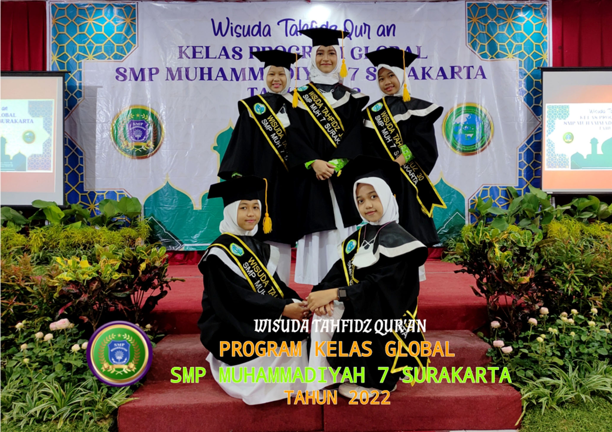 89 Siswa SMP Muhammadiyah 7 Solo Ikuti Wisuda Tahfiz Quran