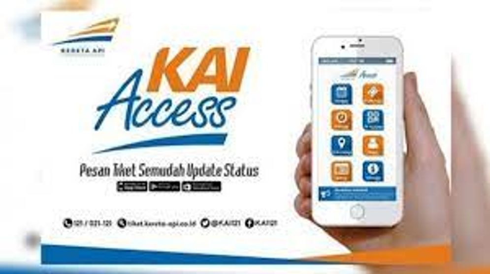 Ilustrasi aplikasi KAI Access