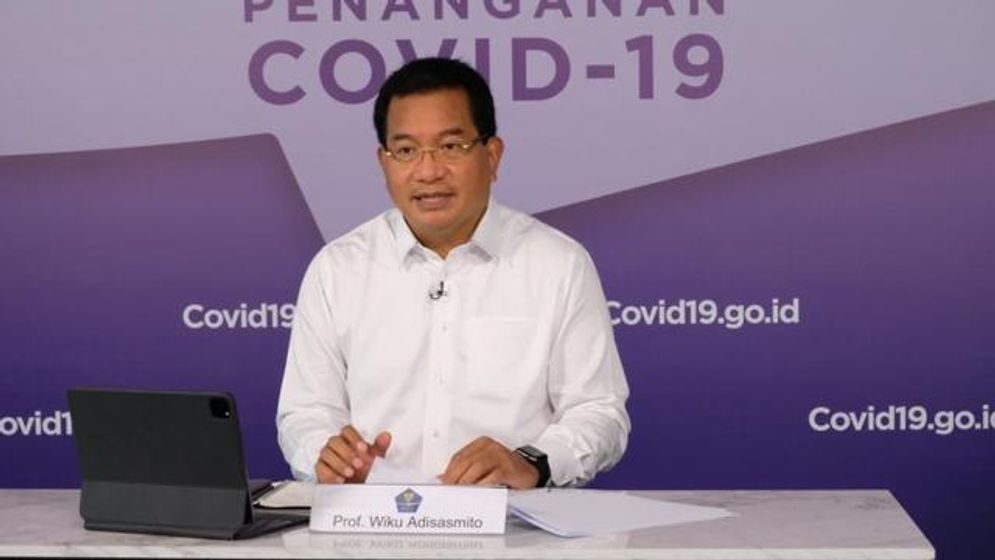 Juru Bicara Satgas Penanganan Covid-19 Wiku Adisasmito .