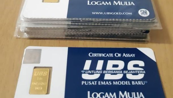 Stok Antam Masih Kosong, Berikut Harga Emas UBS di Pegadaian Selasa, 5 April 2022