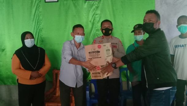 Dapat Bantuan PMT, Kristoforus Aryanto Dey Siu: Terimakasih Senator Angelius Wake Kako