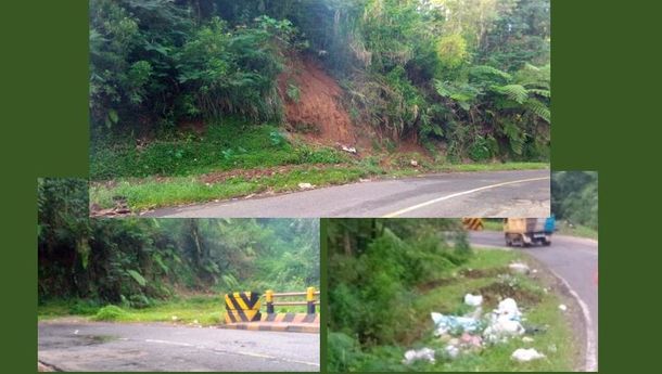 Potret Buruk Jembatan Wae Jejor, Manggarai: Dari Sampah yang Berserakkan Hingga Kondisi Badan Jalan yang Rusak