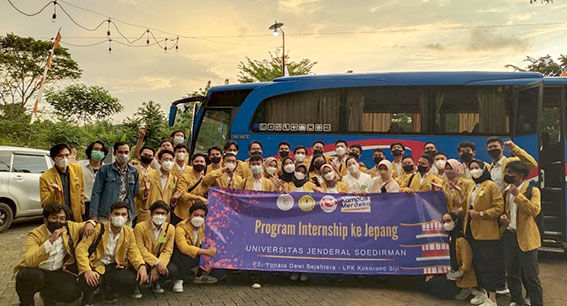 39 Mahasiswa Unsoed Magang MBKM Bersertifikat ke Jepang