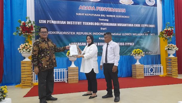Institut Teknologi Perikanan Nusantara Dibuka di Ende, Ketua LLDikti Wilayah XV NTT: Jangan Ragu Kuliah di Sana