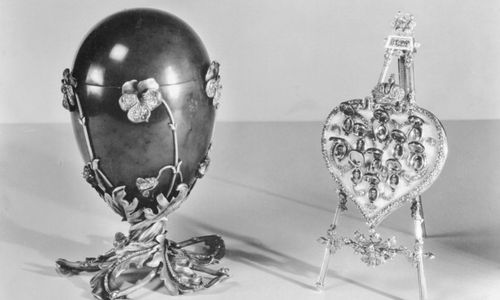 Telur paskah yang dihias dan diciptakan untuk keluarga kekaisaran Rusia.