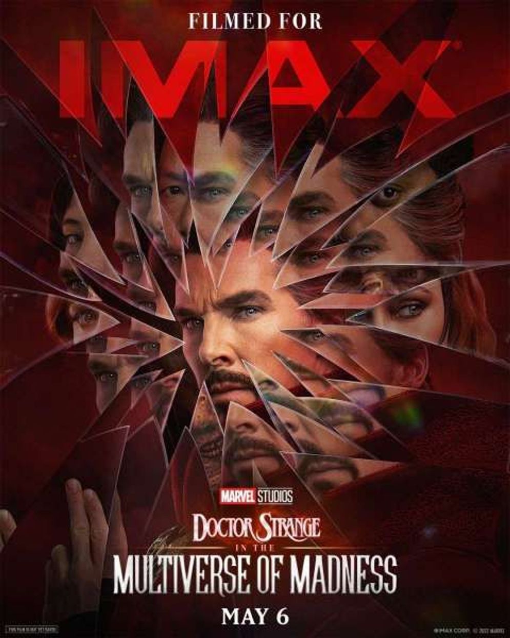 Poster fiilm Doctor Strange in The Multiverse of Madness.