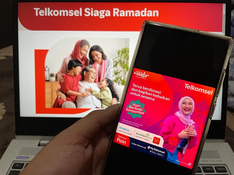 Ajak Pelanggan Berbagi Senyuman di Bulan Ramadan, Telkomsel POIN Hadirkan Program Donasi untuk Sesama.