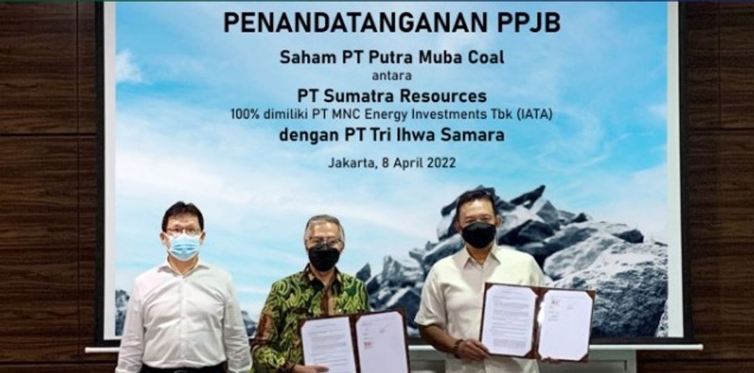 Penandatangan Muba Coal oleh IATA