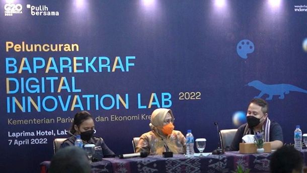 Kemenparekraf  Luncurkan 'Baparekraf Digital Innovation Lab 2022', Percepat Digitalisasi Produk dan Jasa Subsektor Ekraf 