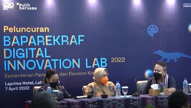 Kemenparekraf Luncurkan 'Baparekraf Digital Innovation Lab 2022', Percepat Digitalisasi Produk dan Jasa Subsektor Ekraf