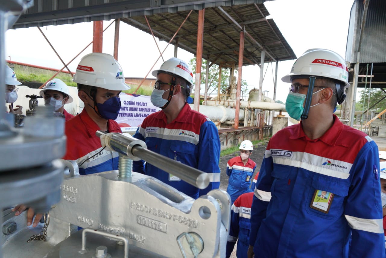 Tingkatkan Pengendalian Kualitas Bahan Baku, Pertamina Operasikan Automatic Inline Sampler