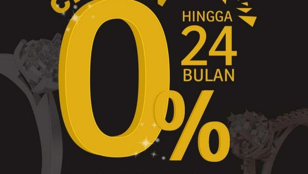 Beli Emas di Galeri 24 Lebih Mudah dengan Cicilan 0% Pakai Kartu Kredit BRI