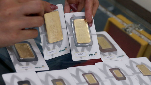Harga Emas Antam Turun Rp1.000 pada Jumat, 22 April 2022