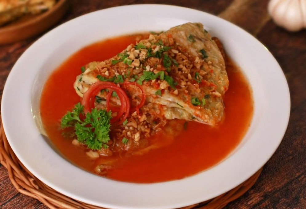 Resep Talas Dadar Saus Pedas