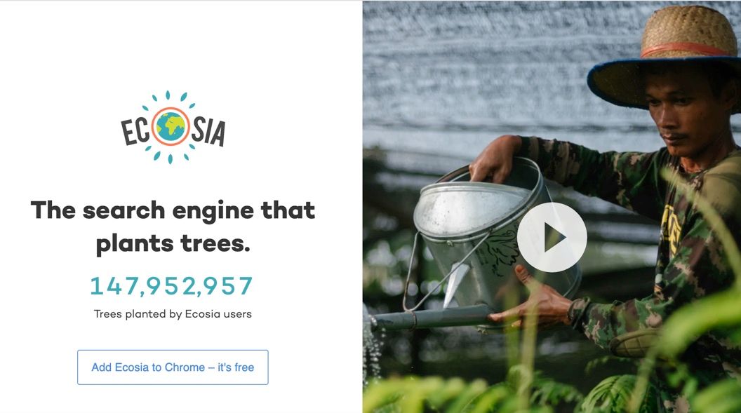 Simak Kelebihan Mesin Pencari Ecosia yang Diklaim Ramah Lingkungan 