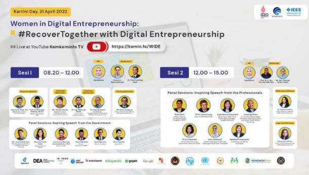 Jelang Hari Kartini, Kominfo Gelar Pelatihan  'Digital Entrepreneurship'