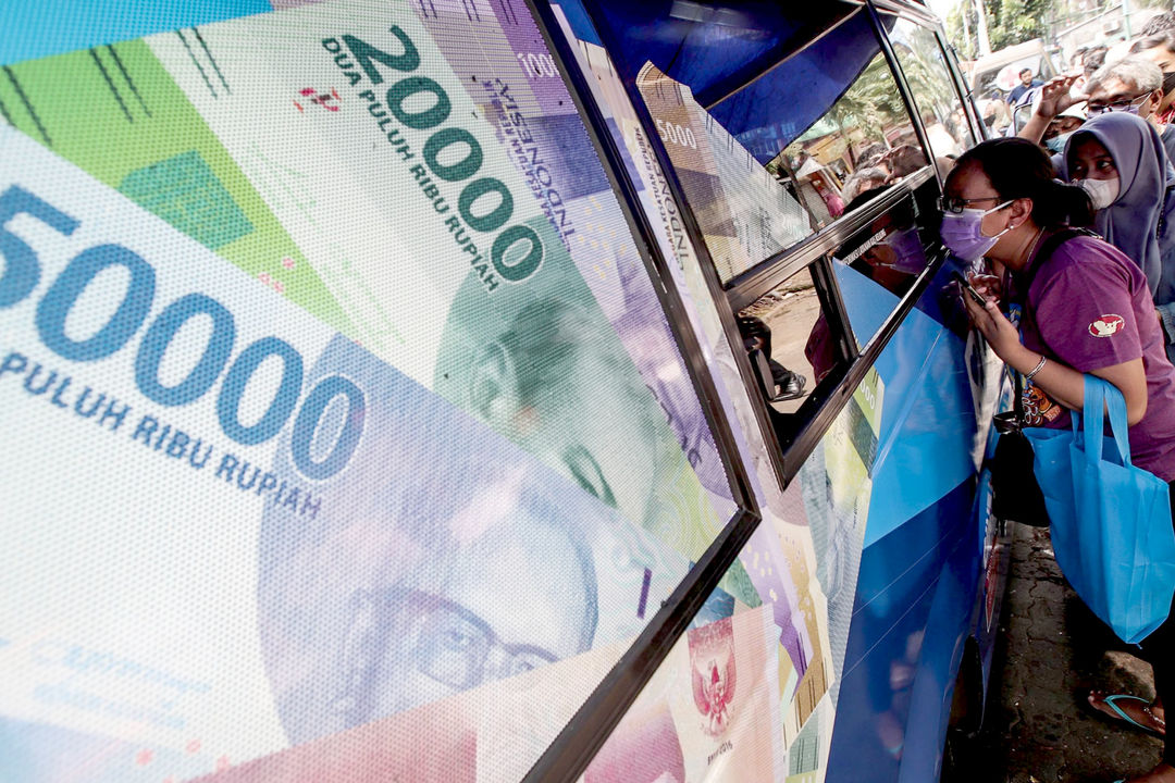 ilustrasi uang rupiah Indonesia