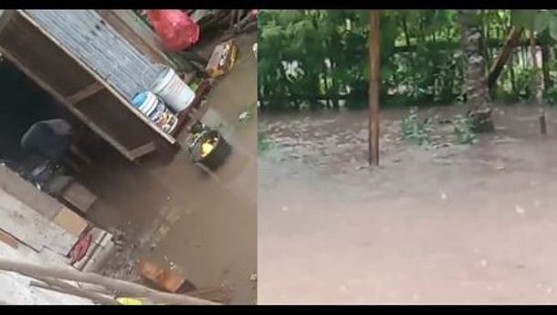 Terendam Banjir, Warga Watunggong dan Kambe di Kecamatan Kota Komba  Desak Pemda Matim Bangun Drainase