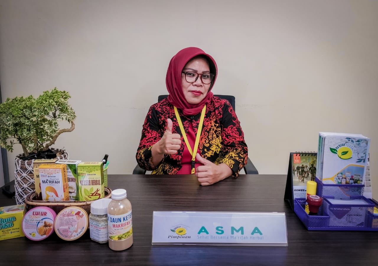 Turut berdayakan ibu - ibu sekitar, Asma berhasil raih penghargaan langsung dari Wakil Presiden RI